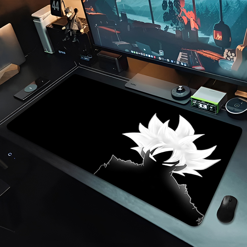Gaming Accessories Table - DBZ Black Anime Mouse Pad Dragon