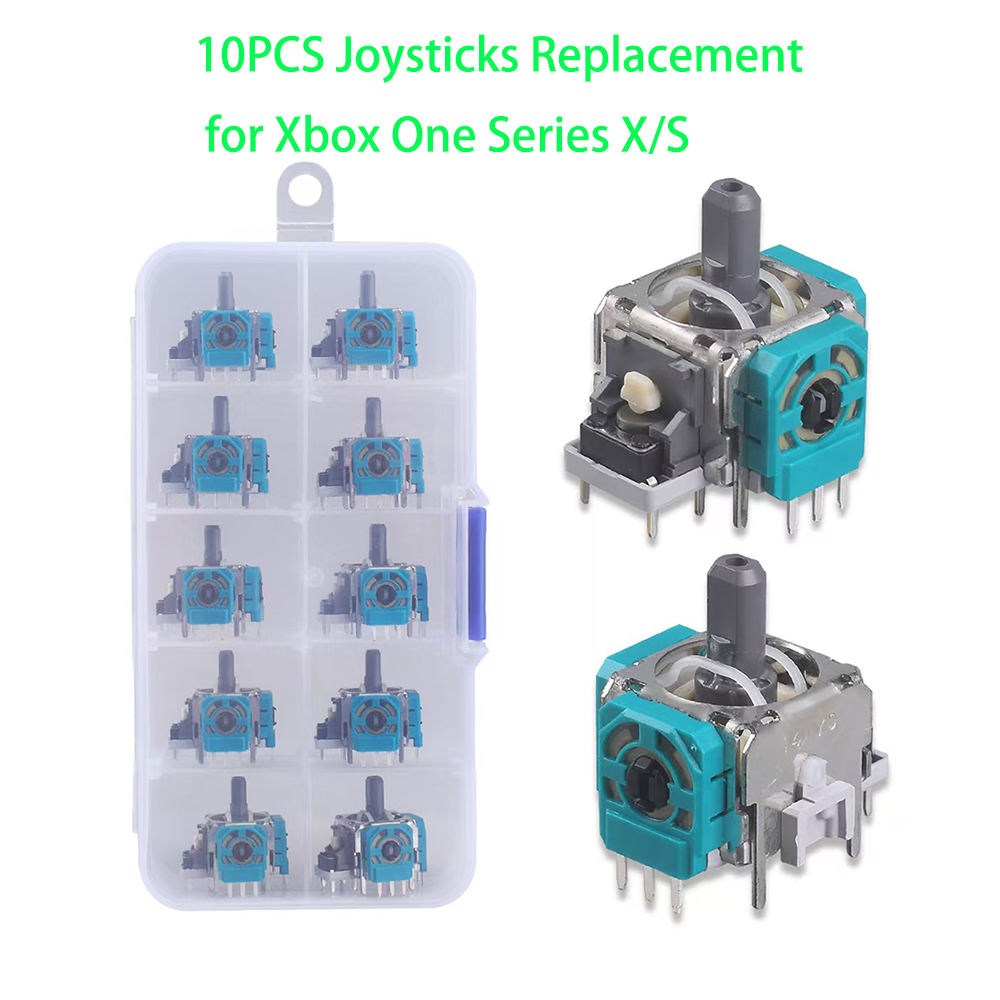 Gaming Accessories Joystick - 10pcs Replacement 3D Analog Joystick ThumbStick