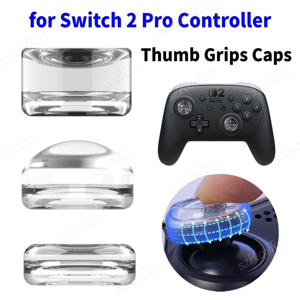 Gaming Accessories Joystick - Clear Thumb Grips Caps for Switch
