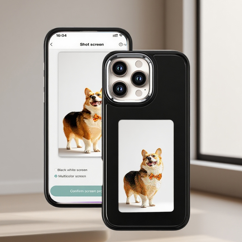 Gaming Equipment Accessories - DIY E-Ink Screen Phone Case NFC