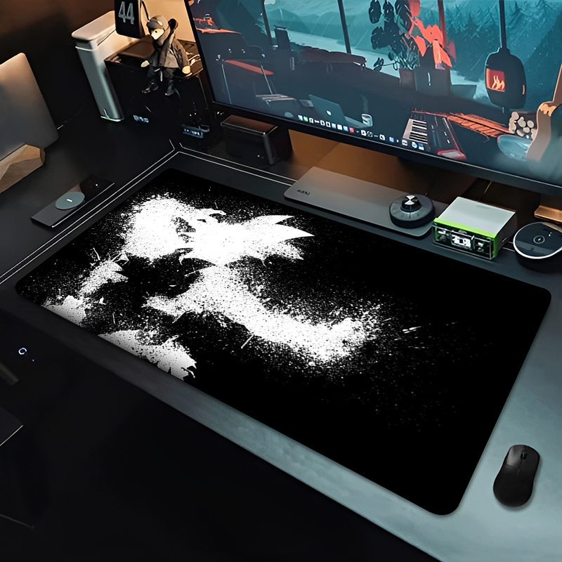 DBZ Black Anime Mouse Pad Drag - đánh giá và giá Gaming Accessories Table