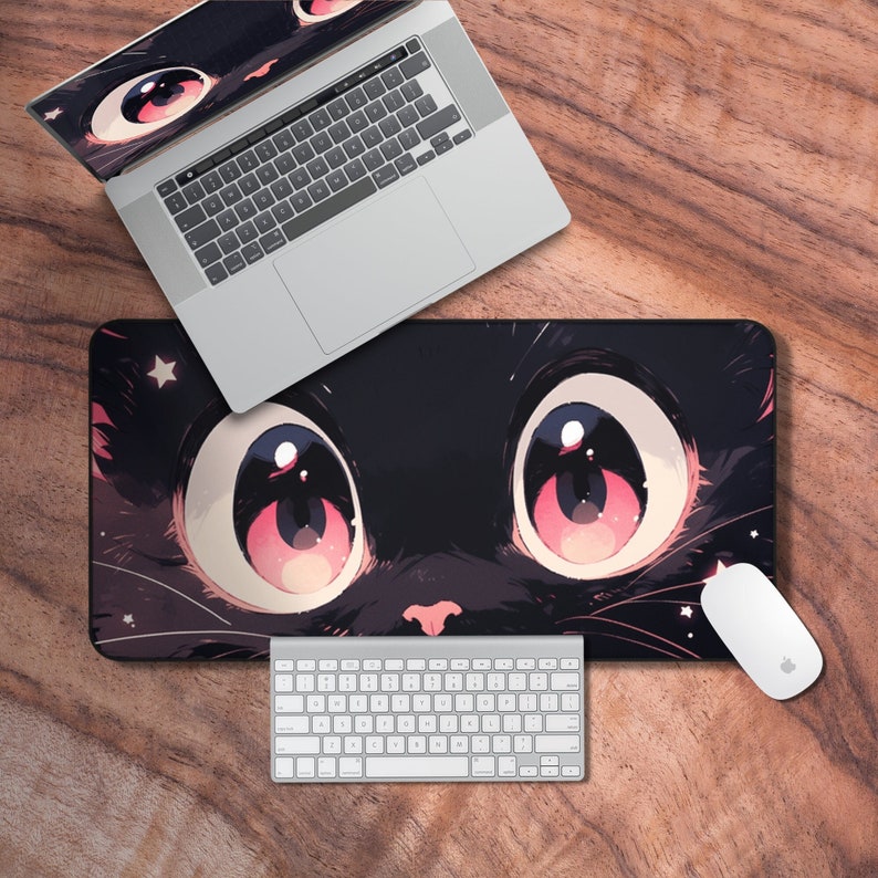 Anime Cute Cat Mouse Pad 900x4 - đánh giá và giá Gaming Accessories Officeworks