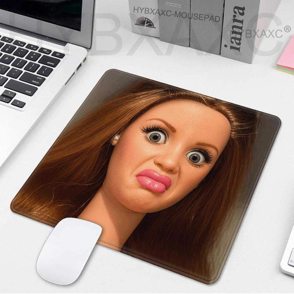 Cute Funny Doll Face Mouse Pad - đánh giá và giá Gaming Accessories Table