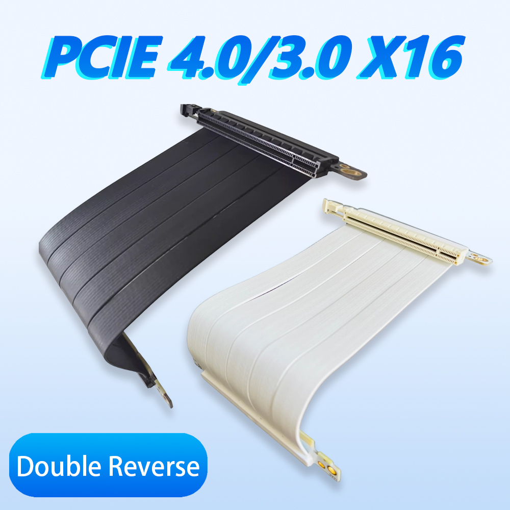 PCIe 4.0 3.0 X16 Double Revers - đánh giá và giá Pcie Extension Cable