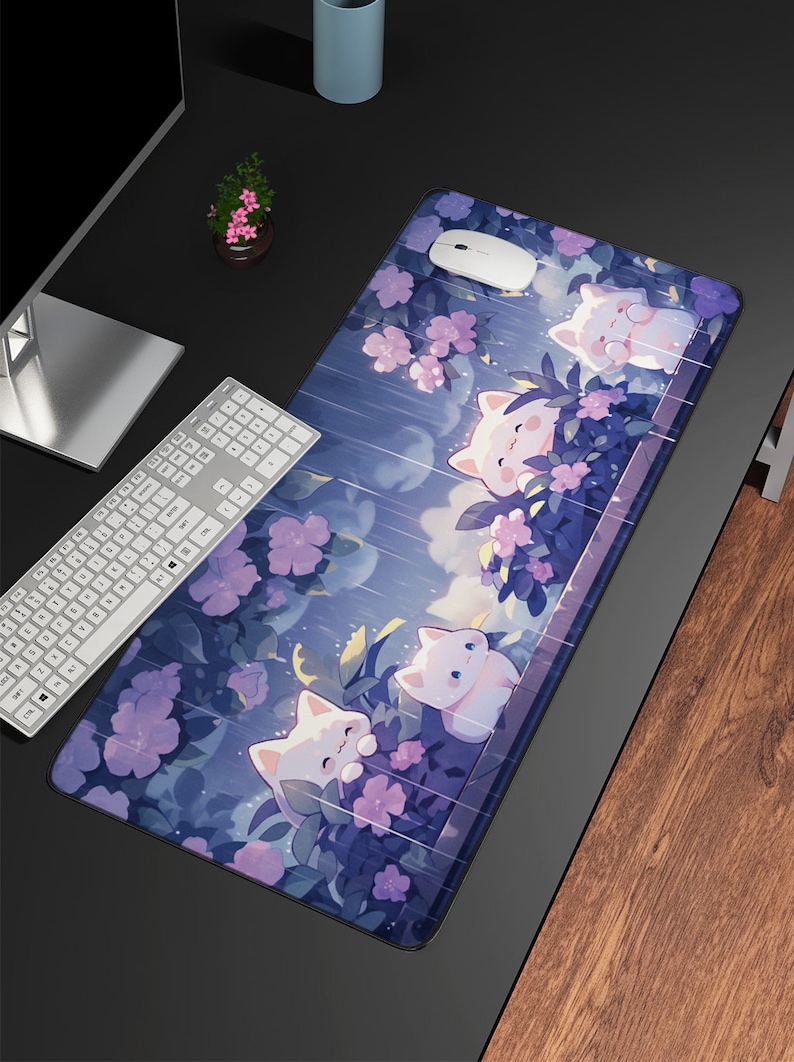 Kawaii Cats in the Rain Large  - đánh giá và giá Gaming Accessories Officeworks
