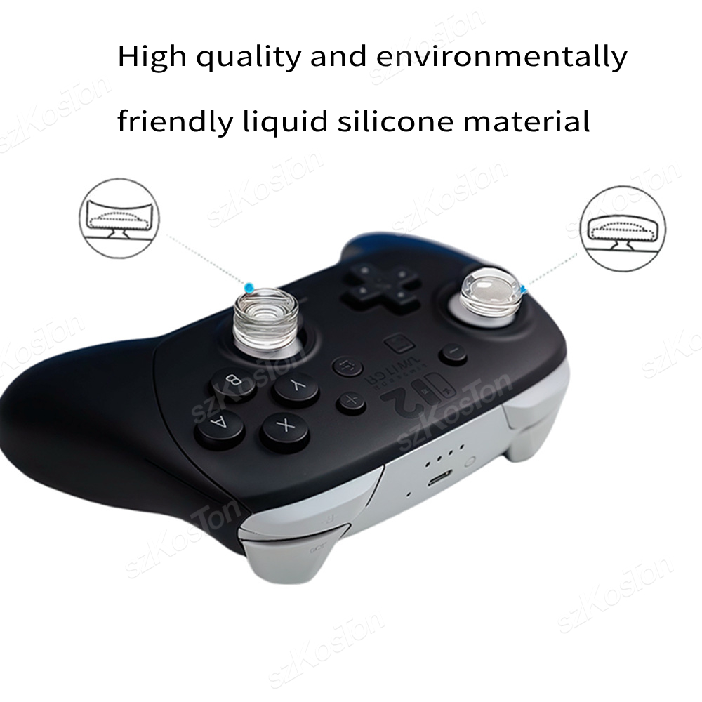 Clear Thumb Grips Caps for Swi - đánh giá và giá Gaming Accessories Joystick