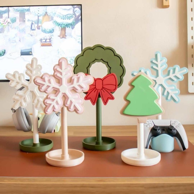 Snowflake Headphone Stand 3D P - đánh giá và giá Gaming Accessories To 3D Print