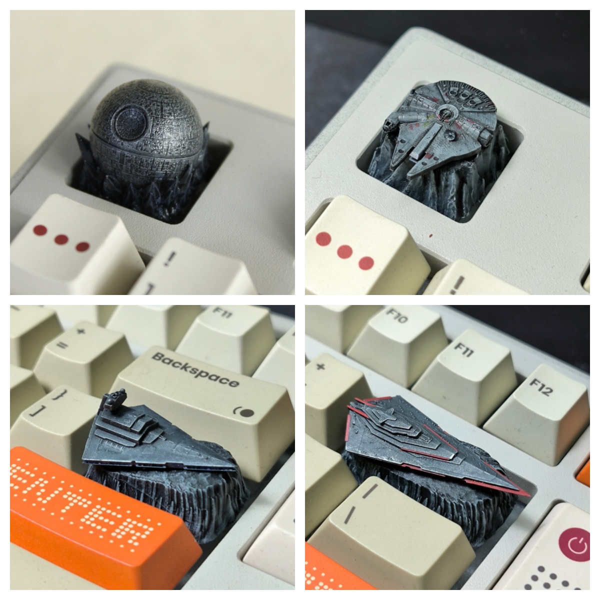 HCY Death Star Artisan Keycap  - đánh giá và giá Gaming Accessories To 3D Print