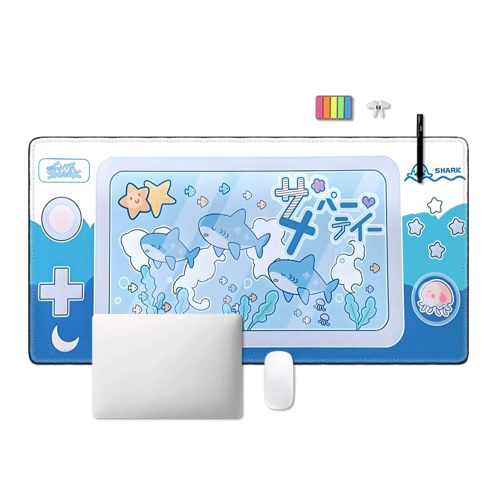 Cute Shark Party Mouse Pad Lar - đánh giá và giá Gaming Accessories Officeworks