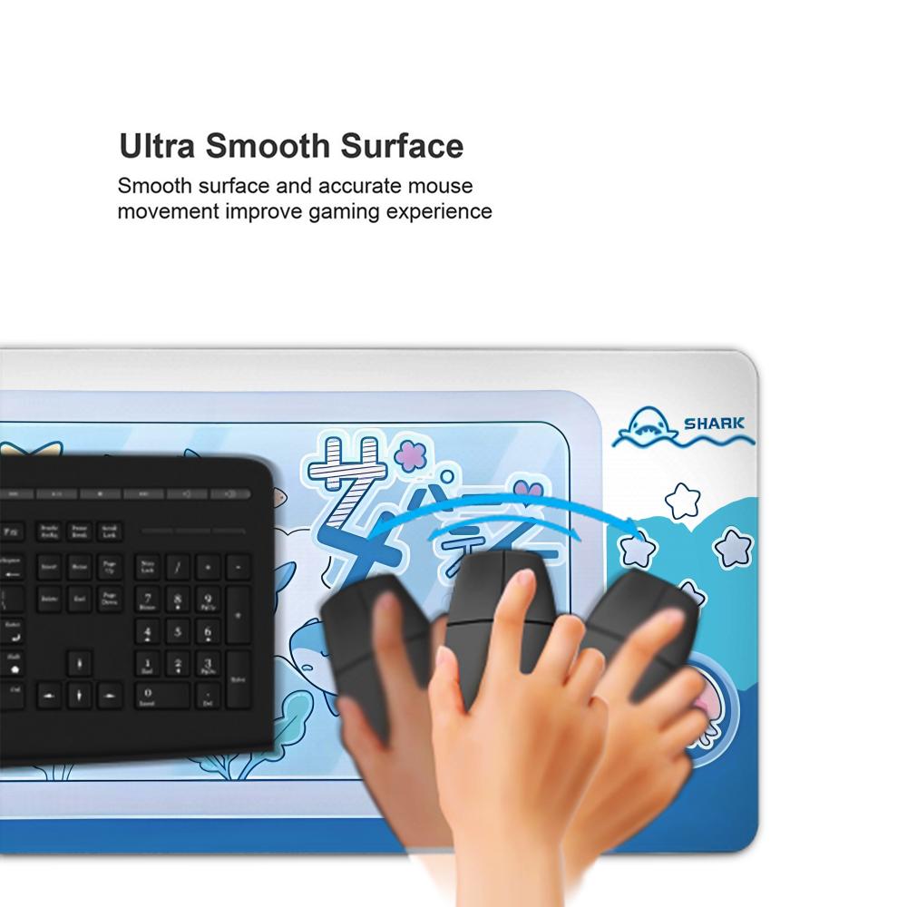 Cute Shark Party Mouse Pad Lar - đánh giá và giá Gaming Accessories Officeworks